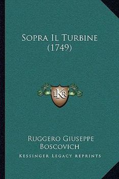 Paperback Sopra Il Turbine (1749) [Italian] Book