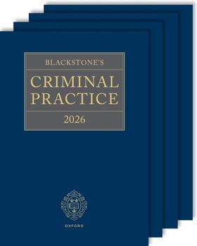 Blackstones Criminal Practice 2026 All Supplements Pack