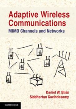 Hardcover Adaptive Wireless Communications Book