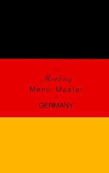 Paperback The Marling Menu-Master for Germany Book