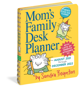Calendar Mom's Family Desk Planner 2022 Book