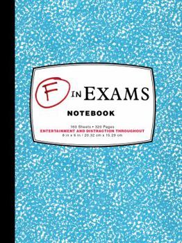 Diary F in Exams Notebook Book