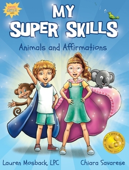 Hardcover My Super Skills: Animals and Affirmations Book