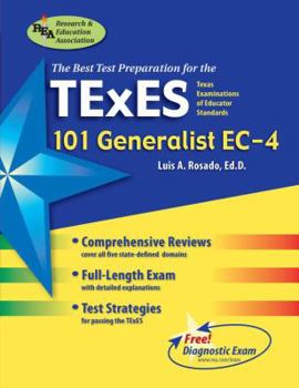 Paperback TExES 101 Generalist EC-4 Book