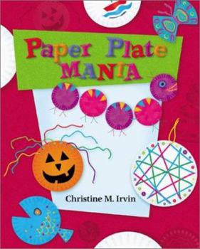 Paperback Paper Plate Mania Book