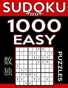 Paperback Sudoku Book 1,000 Easy Puzzles: Sudoku Puzzle Book With Only One Level of Difficulty Book