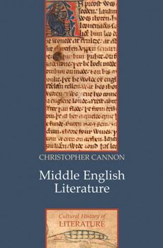 Middle English Literature (Cultural History of Literature) - Book  of the Cultural History of Literature (Politiy)