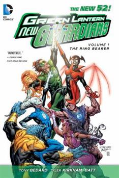 Hardcover Green Lantern New Guardians: The Ring Bearer, Volume 1 Book