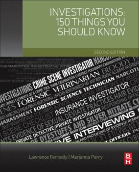 Paperback Investigations: 150 Things You Should Know Book