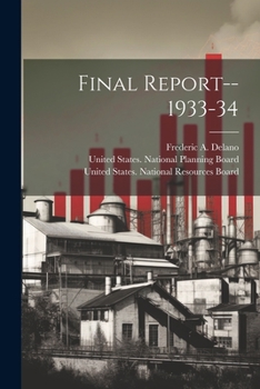 Paperback Final Report--1933-34 Book