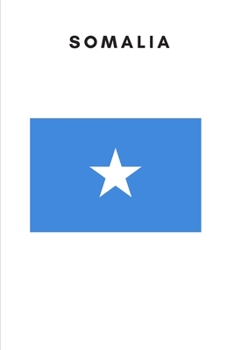 Paperback Somalia: Country Flag A5 Notebook to write in with 120 pages Book