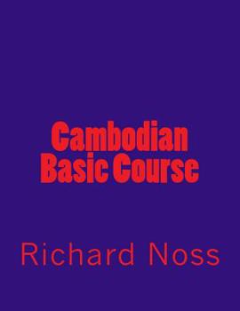 Paperback Cambodian Basic Course Book