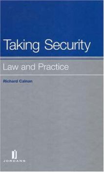 Hardcover Taking Security: Law And Practice Book