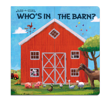 Board book Slide-A-Story: Who's in the Barn? Book