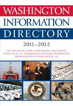 Hardcover Washington Information Directory Book