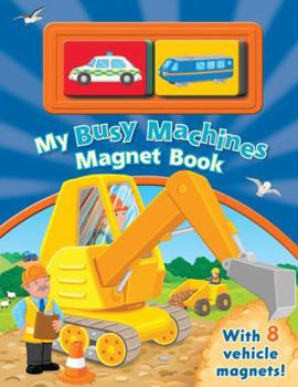 Hardcover Busy Machines Magnet Book