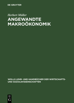 Hardcover Angewandte Makroökonomik [German] Book