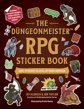 Paperback The Düngeonmeister RPG Sticker Book: 500+ Stickers to Level Up Your Campaign Book