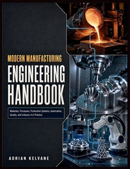 Paperback Modern Manufacturing Engineering Handbook: Materials, Processes, Production Systems, Automation, Quality, and Industry 4.0 Practice Book
