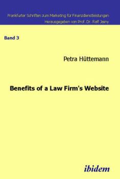 Paperback Benefits of a law firm's website. Book