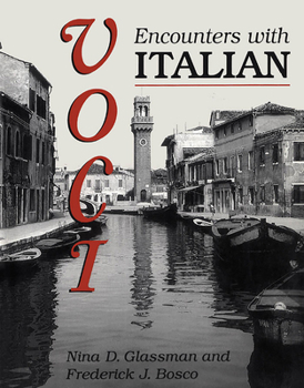 Paperback Voci: Encounters with Italian (Toronto Italian Studies) Book