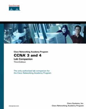 Paperback CCNA 3 and 4 Lab Companion (Cisco Networking Academy Program) Book