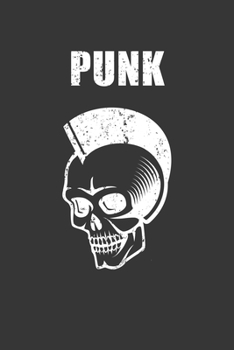 Paperback Punk Notebook: Lined Journal, 120 Pages, 6 x 9, Affordable Gift Journal Matte Finish Book