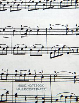 Music Notebook: Manuscript Paper