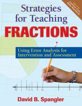 Paperback Strategies for Teaching Fractions: Using Error Analysis for Intervention and Assessment Book