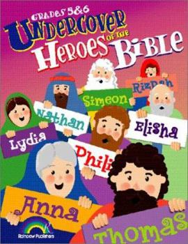 Paperback Undercover Heroes of the Bible Grades 5-6 Book