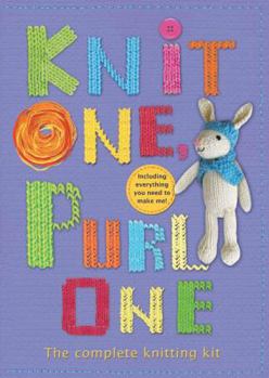 Spiral-bound Knit One, Purl One: The Complete Knitting Kit [With Yarn, Knitting Needles, Stuffing] Book