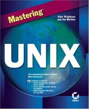 Paperback Mastering Unix [With CDROM] Book