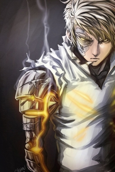 Journal: One Punch Man Soft Glossy Cover Wide Ruled Lined Pages Book 6 x 9 Inches 110 Pages