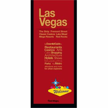 Map Red Map Las Vegas City Travel Map Book