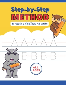 Paperback Step-by-Step METHOD: To Teach Handwriting Book