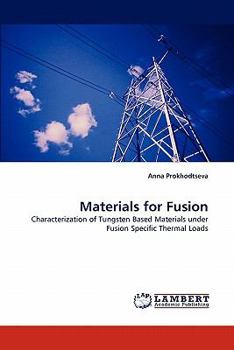 Paperback Materials for Fusion Book
