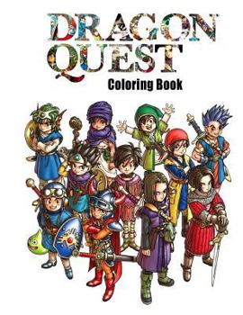 Paperback Dragon Quest Coloring Book