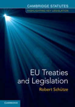 Paperback EU Treaties and Legislation Book