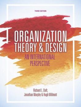 Paperback Organization Theory and Design Book