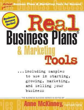 Paperback Real Business Plans and Marketing Tools Book