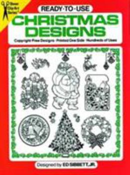 Paperback Ready-To-Use Christmas Designs Book