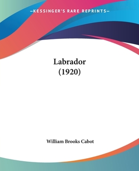 Paperback Labrador (1920) Book
