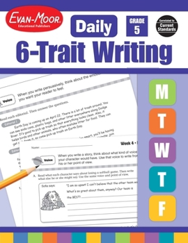 Paperback Daily 6-Trait Writing, Grade 5 Teacher Edition Book