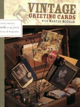 Paperback Vintage Greeting Cards with Maryjo McGraw Book