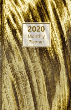 Paperback 2020 Monthly Planner: Portable. Month on 2 pages followed by six Notes pages. Monthly layout Includes To-do section. 8.5"x 5.5". Fits in pur Book