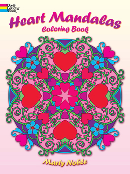 Paperback Heart Mandalas Coloring Book