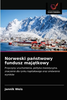 Paperback Norweski państwowy fundusz majątkowy [Polish] Book