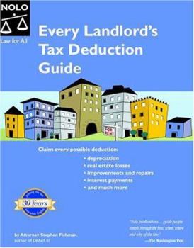 Paperback Every Landlord's Tax Deduction Guide Book