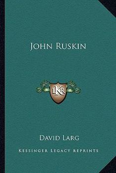 Paperback John Ruskin Book