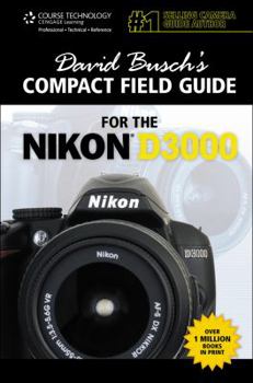 Spiral-bound David Busch's Compact Field Guide for the Nikon D3000 Book